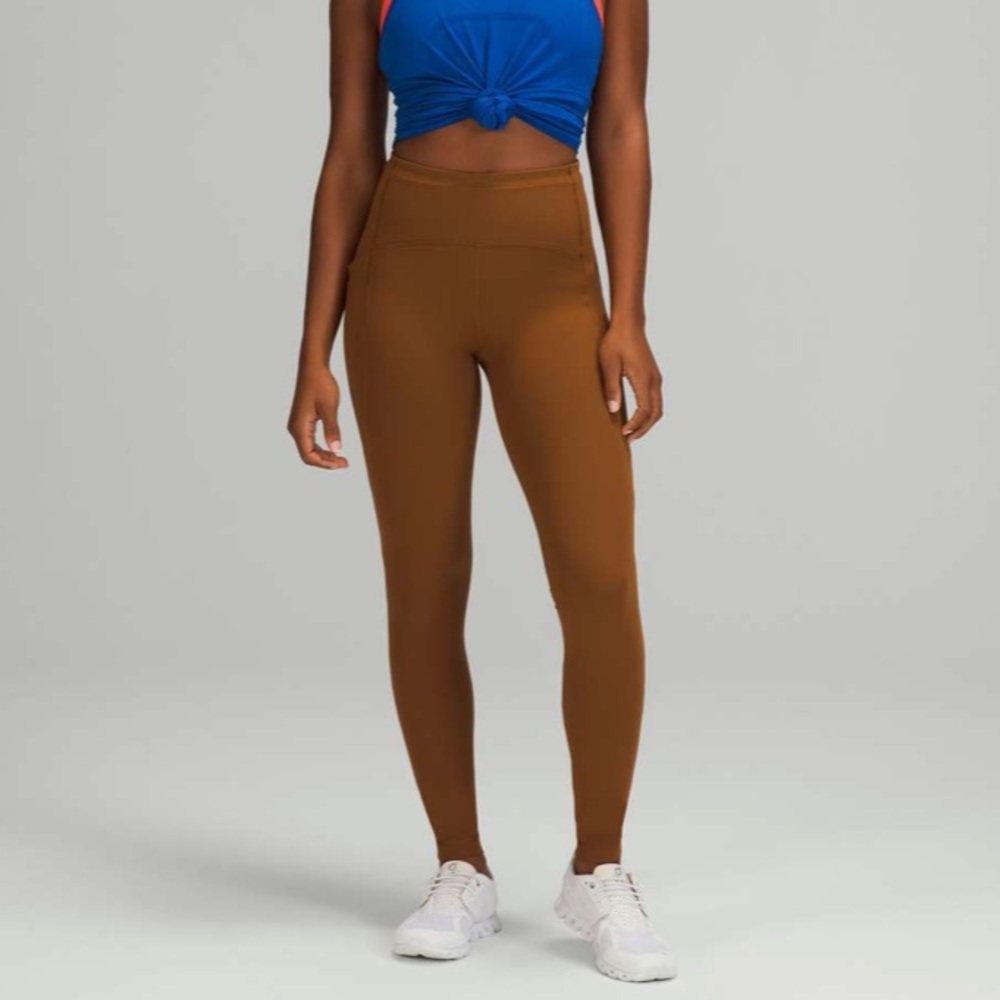 NEW Lululemon Swift Speed High-Rise Tight 28" Copper Brown